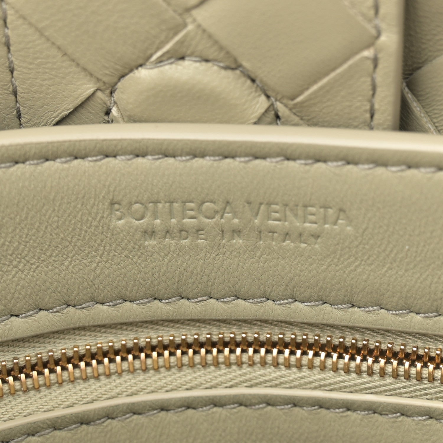 Bottega Veneta Nappa Intrecciato Small Andiamo Shoulder Bag Travertine 6 of 9