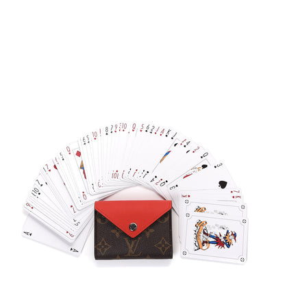 Louis Vuitton Monogram Playing Cards and Pouch Arsene Red 1 of 10