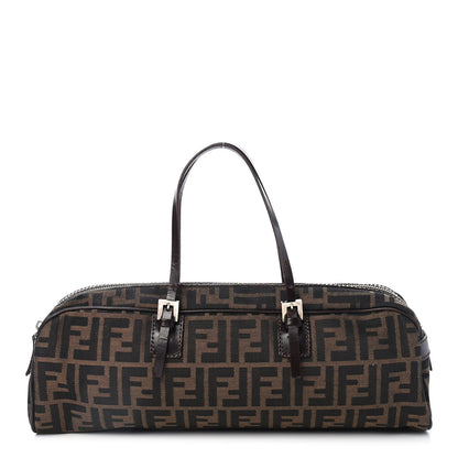 Fendi Zucca Buckle Tote Tobacco 1 of 4
