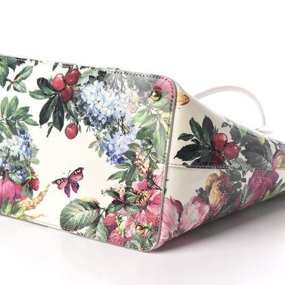 Dolce & Gabbana Calfskin Printed Miss Escape Tote Multicolor 6 of 8