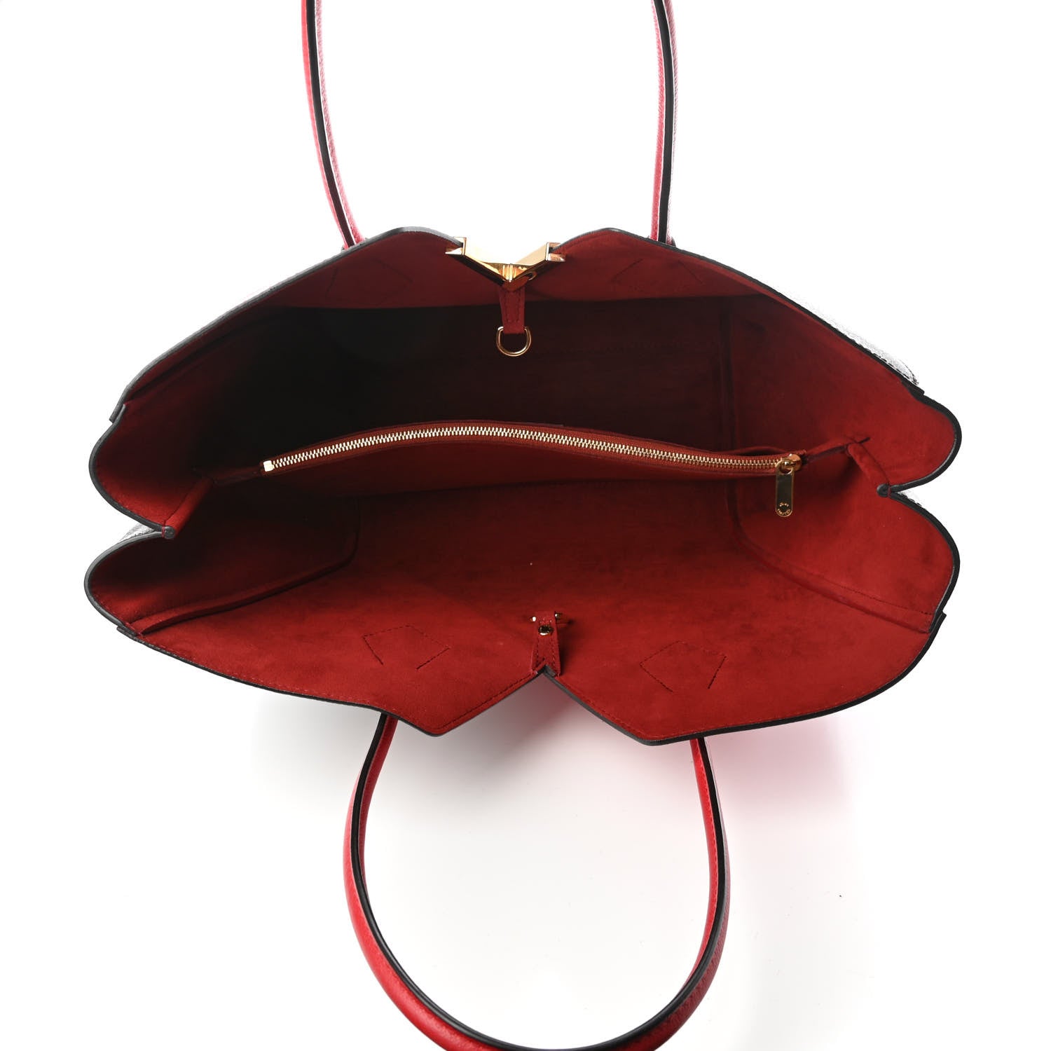 Louis Vuitton Calfskin Monogram Kimono Tote Cherry 4 of 4