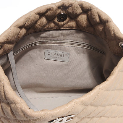 Chanel Caviar Easy Zip Tote Beige Clair 7 of 7