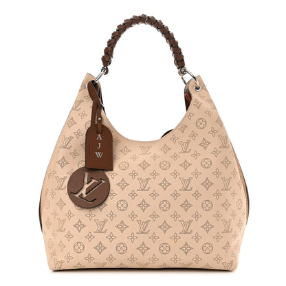 Louis Vuitton Mahina Carmel Hobo Creme 1 of 12