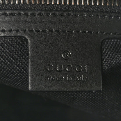 Gucci Soft GG Supreme Monogram Web Belt Bag Black Grey 6 of 9