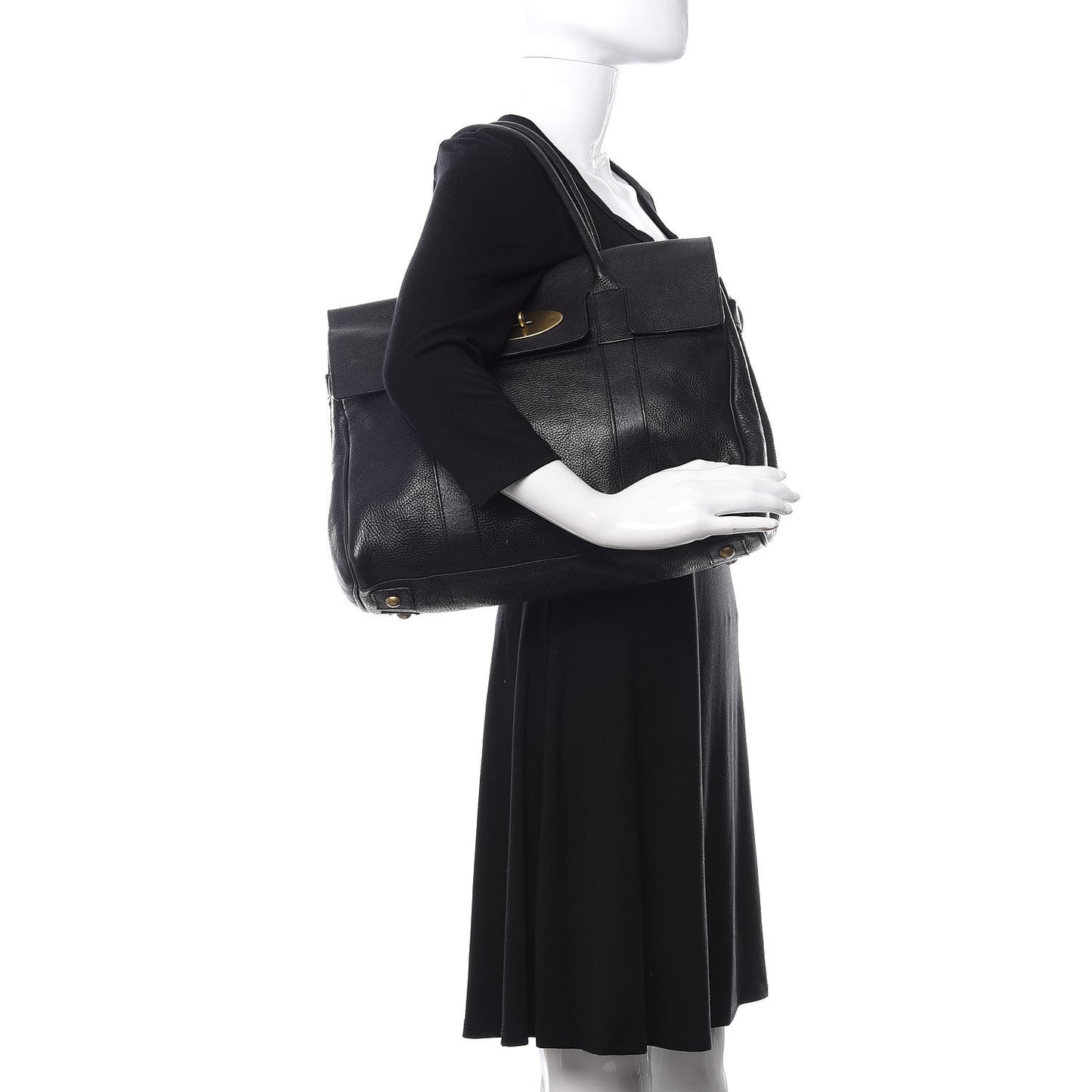 Natural Leather Bayswater Black