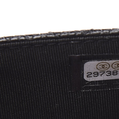 Chanel Caviar Quilted Flap Card Holder Black 7 of 8