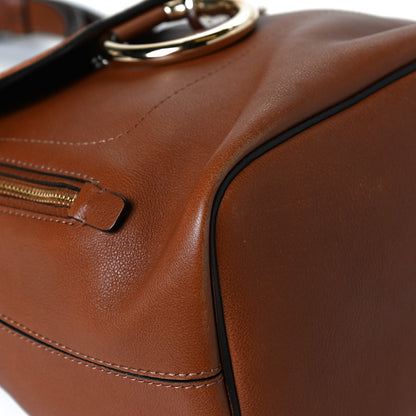 Chloe Suede Calfskin Medium Faye Backpack Tan 12 of 13