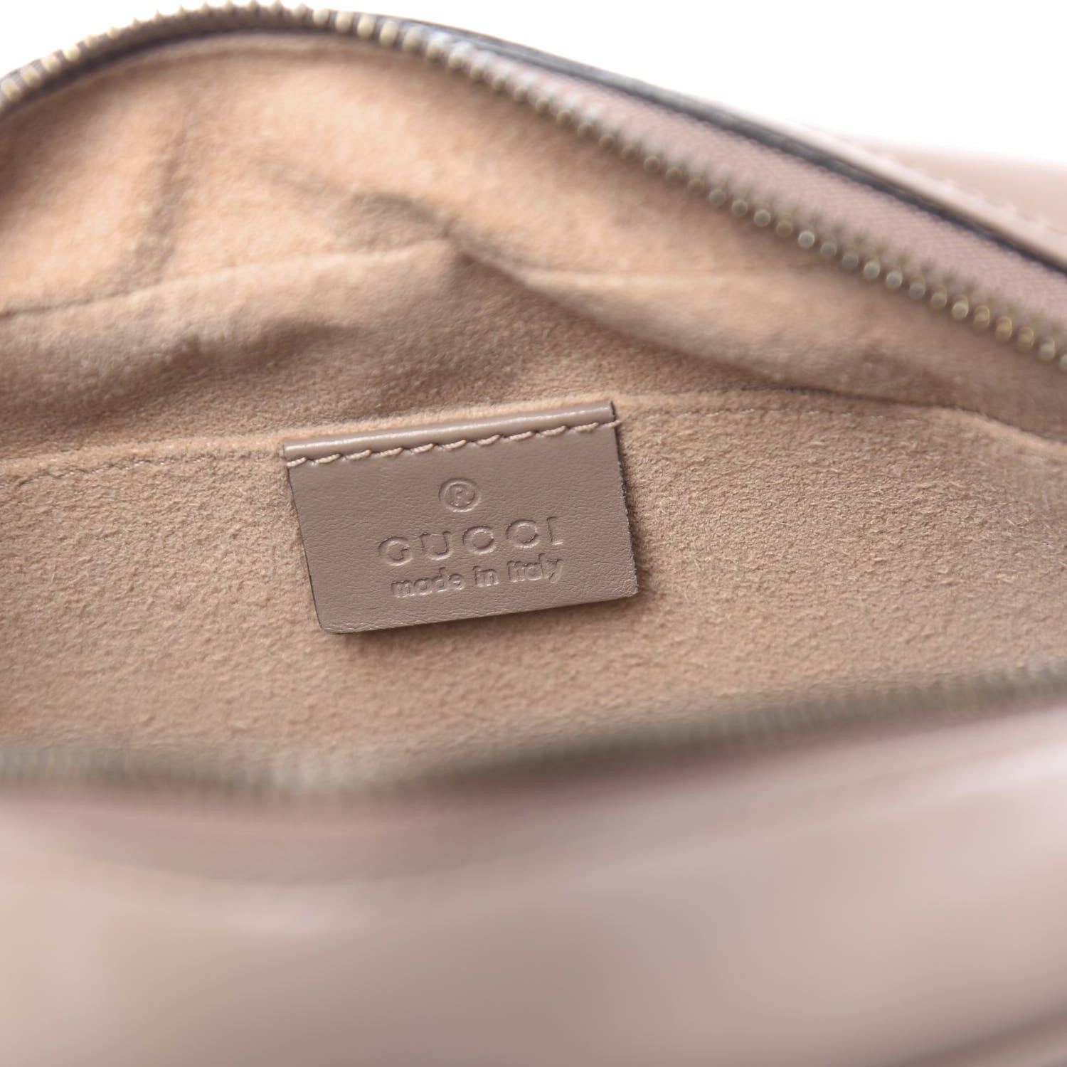 Gucci Calfskin Matelasse Small GG Marmont Chain Shoulder Bag Porcelain Rose 6 of 11