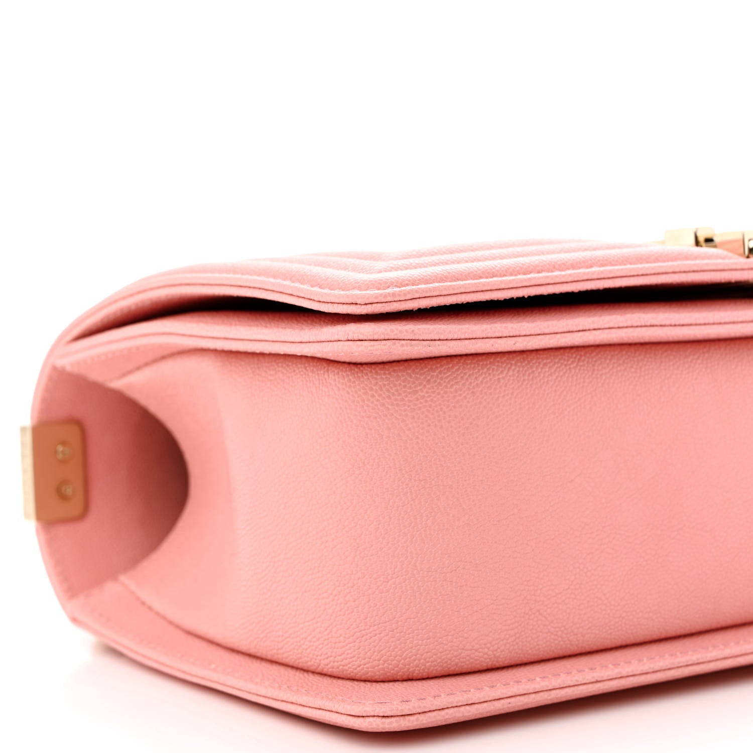 Chanel Caviar Quilted Medium Boy Flap Pink 9 of 10