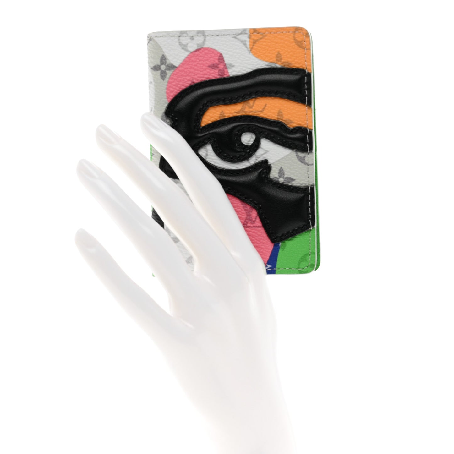 Monogram Portrait Pocket Organizer Multicolor