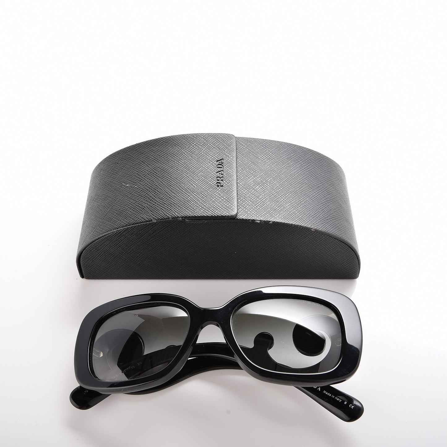 Acetate Baroque Sunglasses SPR 27O Black