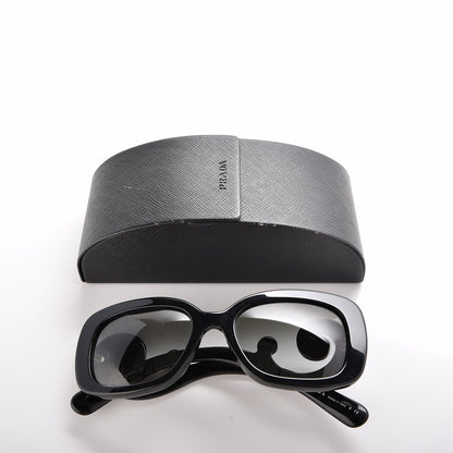 Prada Acetate Baroque Sunglasses SPR 27O Black 7 of 7