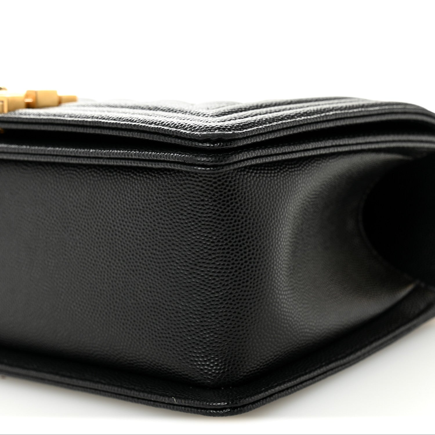 Chanel Caviar Quilted Medium Boy Flap Black 10 of 11