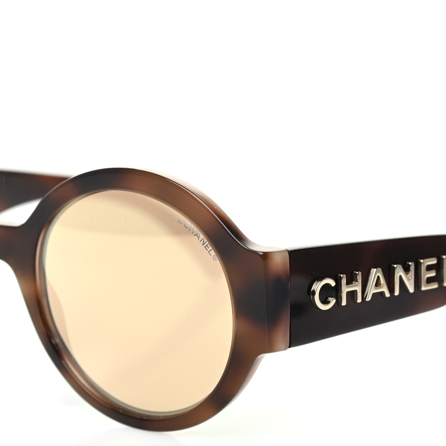 Acetate Polarized Round Sunglasses 5410 Tortoise