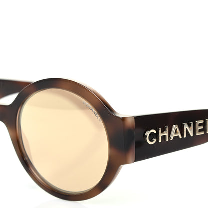 Chanel Acetate Polarized Round Sunglasses 5410 Tortoise 7 of 7
