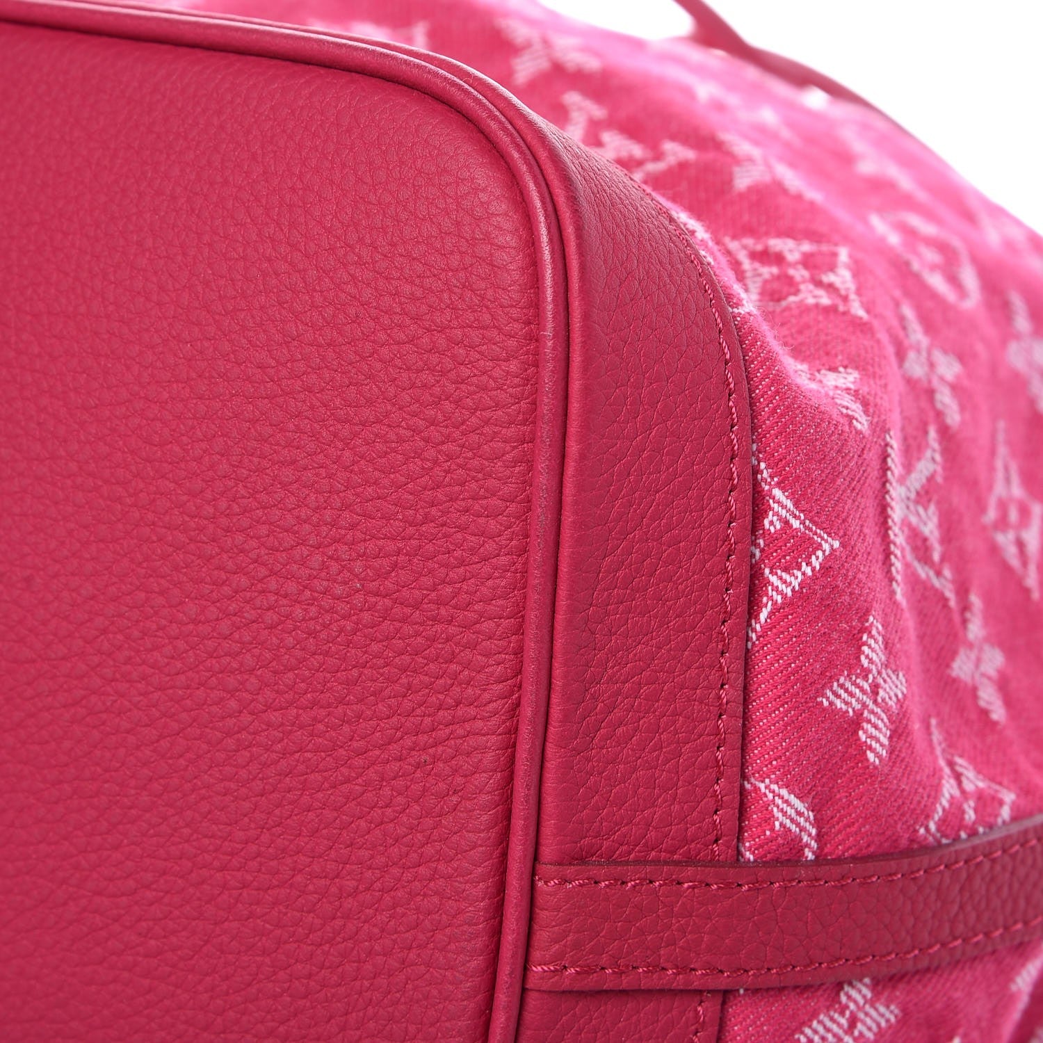 Louis Vuitton Denim Noefull MM Rose Indien 10 of 11