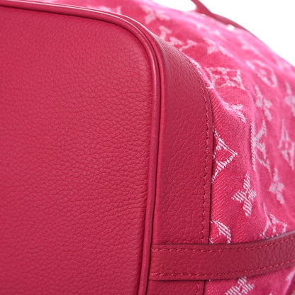 Louis Vuitton Denim Noefull MM Rose Indien 10 of 11