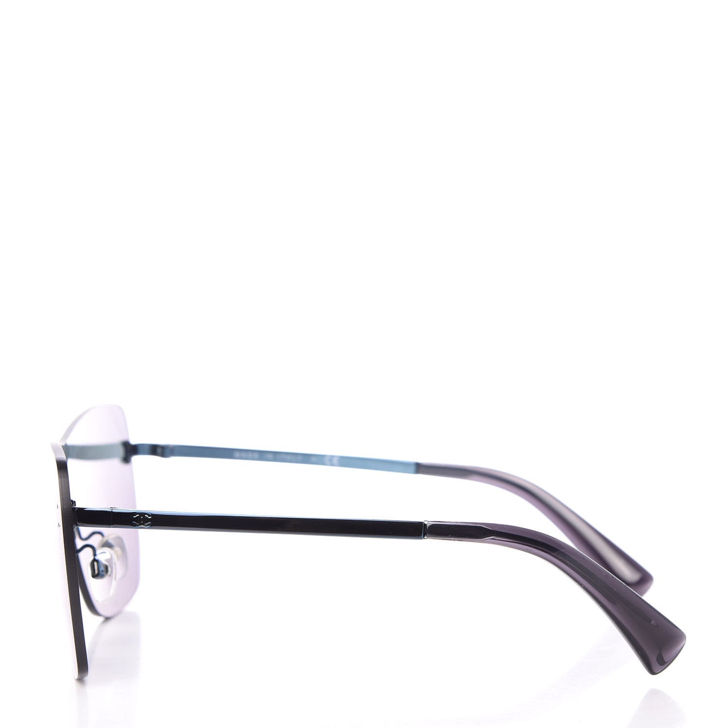 Shield Runway Sunglasses 4215 Metallic Blue