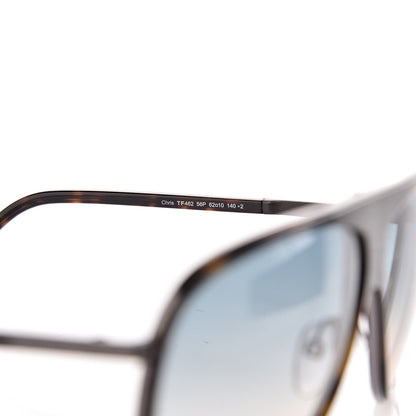 Tom Ford Chris Aviator Sunglasses TF462 Havana 5 of 8