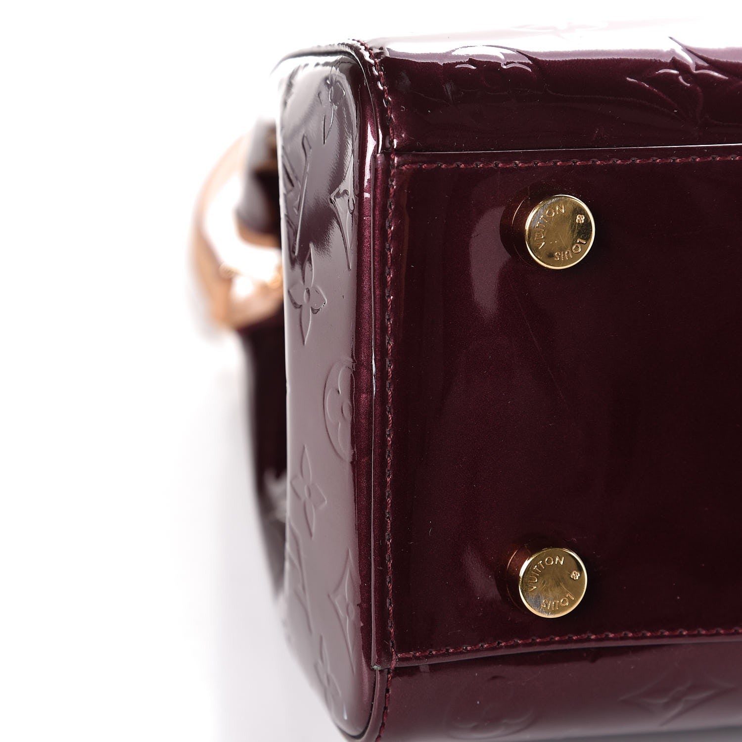 Louis Vuitton Vernis Brea GM Rouge Fauviste 13 of 16