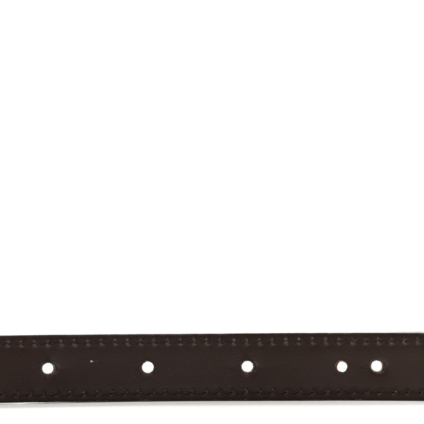 Calfskin Bandouliere Strap Extender Brown