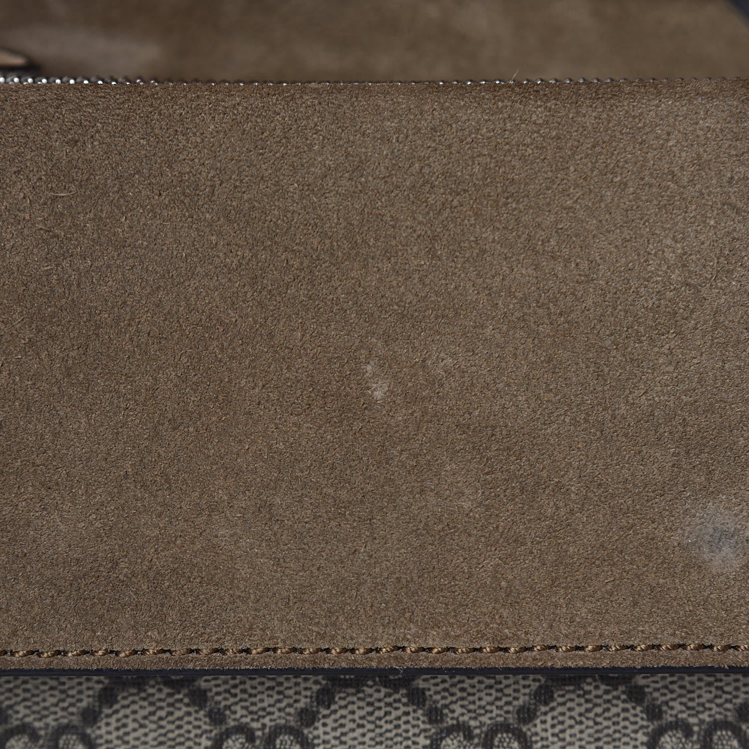 Gucci GG Supreme Monogram Small Dionysus Shoulder Bag Taupe 11 of 12