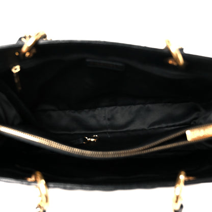 Chanel Caviar Quilted Grand Shopping Tote GST Black 5 of 10