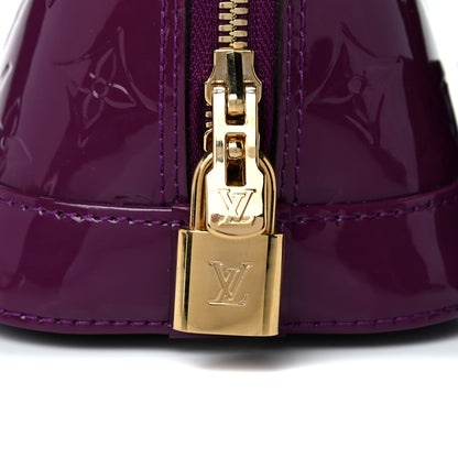 Louis Vuitton Vernis Alma BB Amethyste 15 of 17