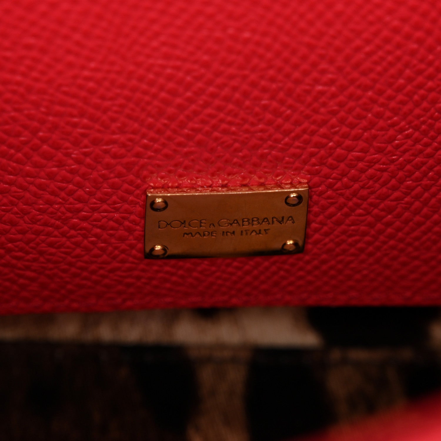 Dolce & Gabbana Dauphine Small Miss Sicily Satchel Roso 7 of 13