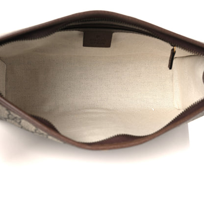 Gucci GG Supreme Monogram Web Toiletry Case Brown 5 of 10
