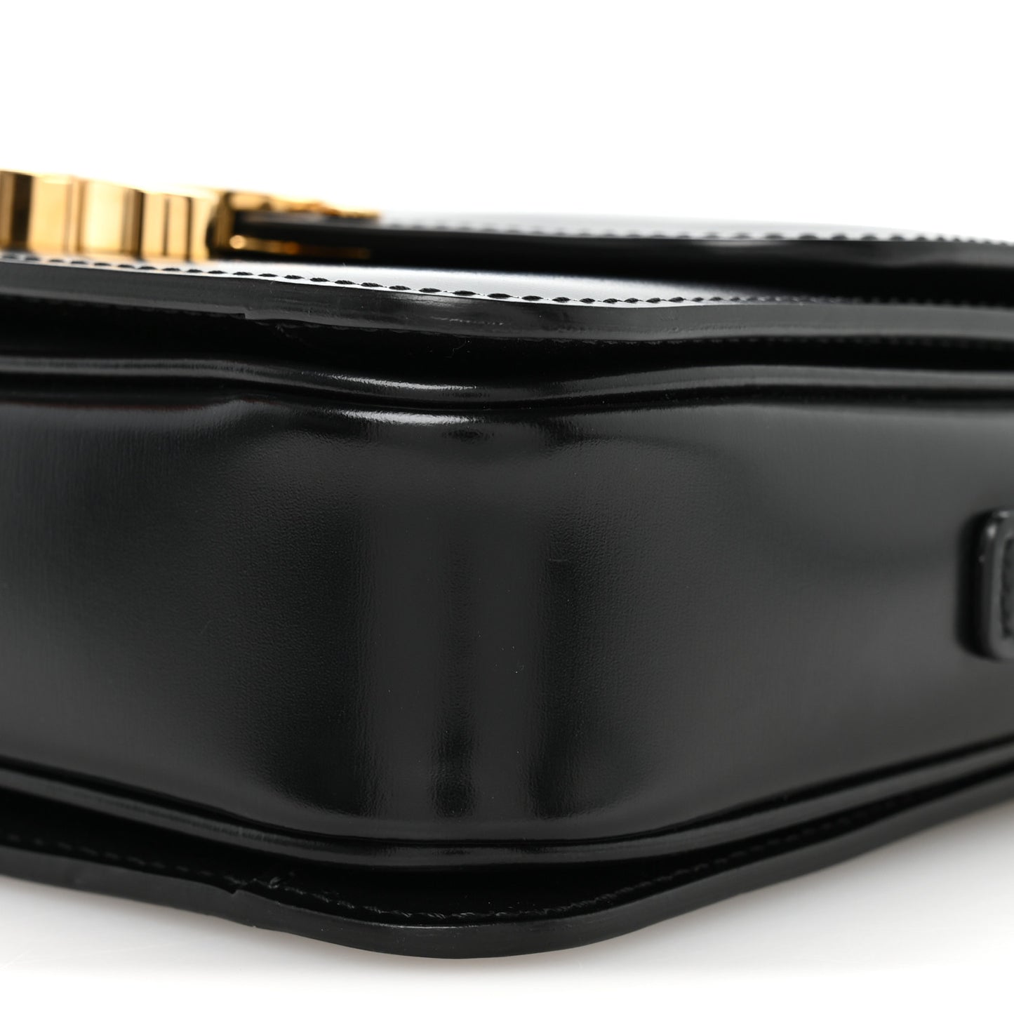 Shiny Calfskin Teen Triomphe Black