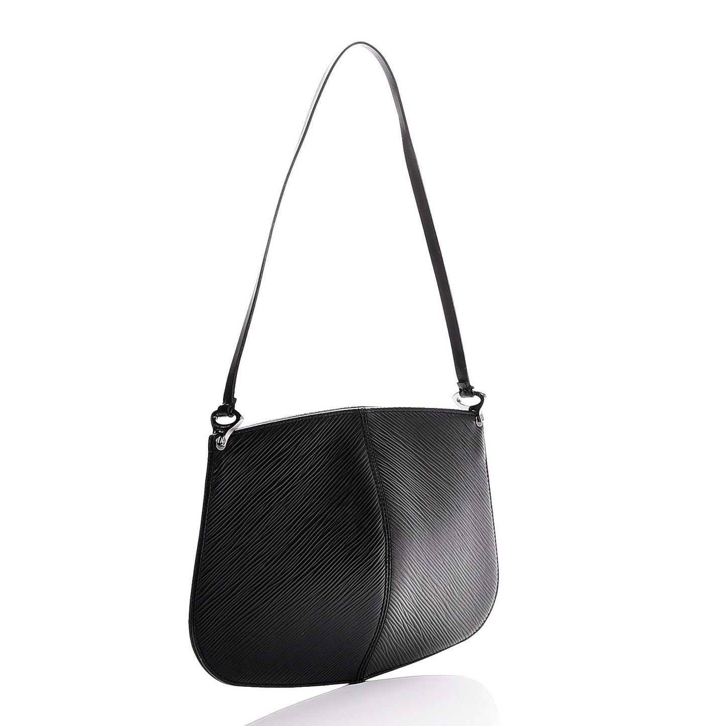 Epi Demi Lune Pochette Black