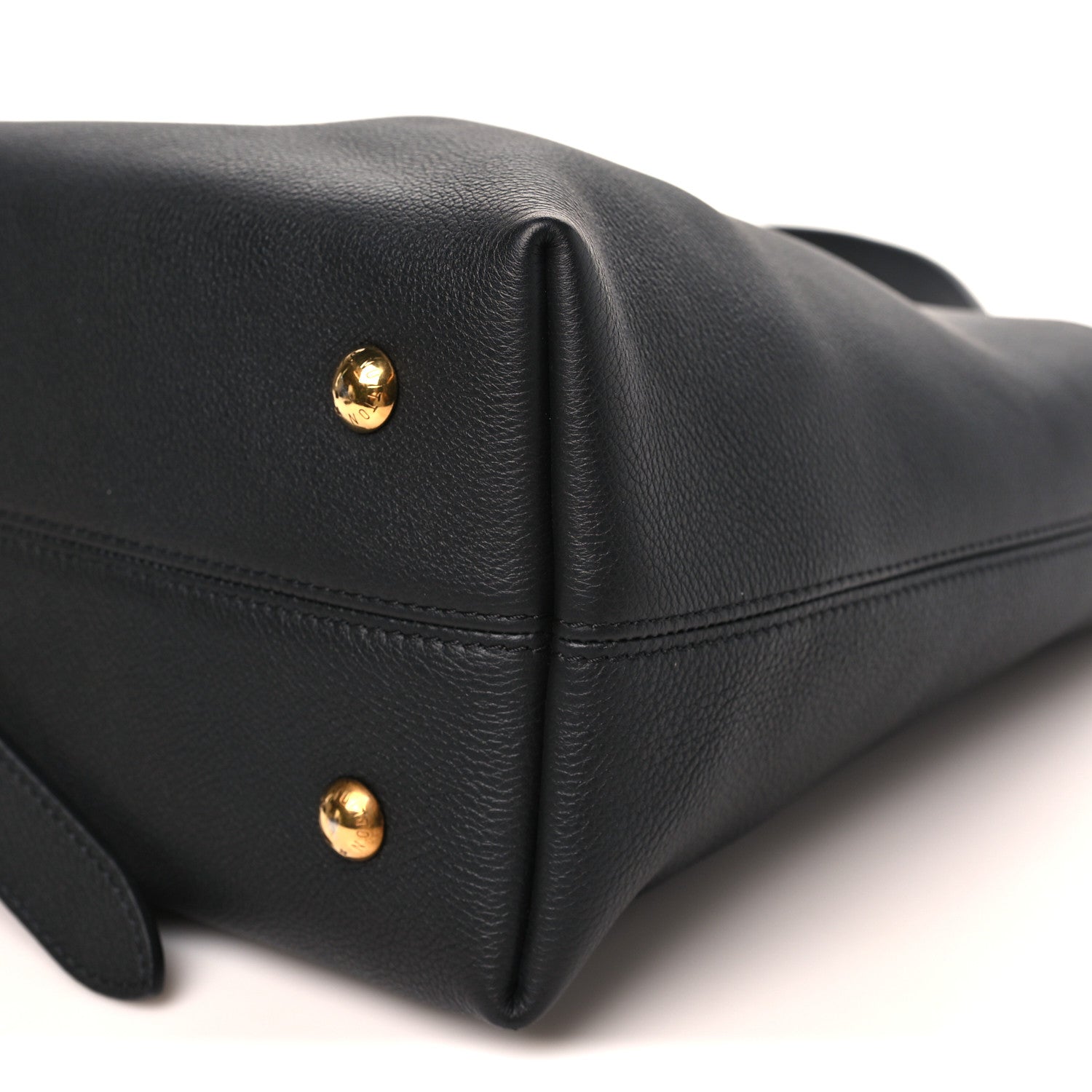 Louis Vuitton Grained Calfskin Low Key Hobo PM Black 10 of 10