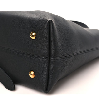 Louis Vuitton Grained Calfskin Low Key Hobo PM Black 10 of 10