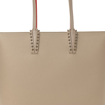 Christian Louboutin Calfskin Empire Spikes Cabata Tote Saharienne 8 of 11