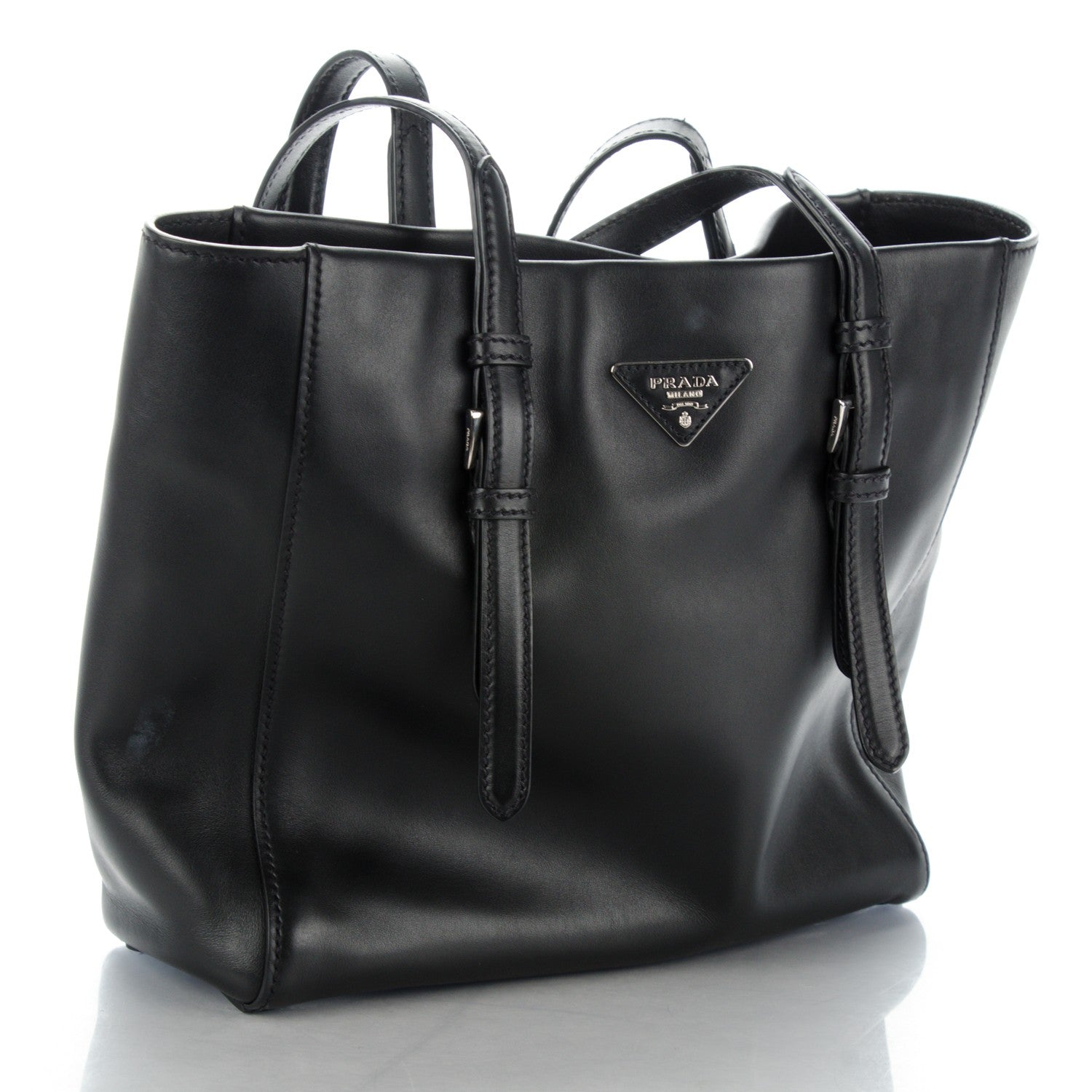Prada City Calf Sport Tote Nero Black 9 of 9