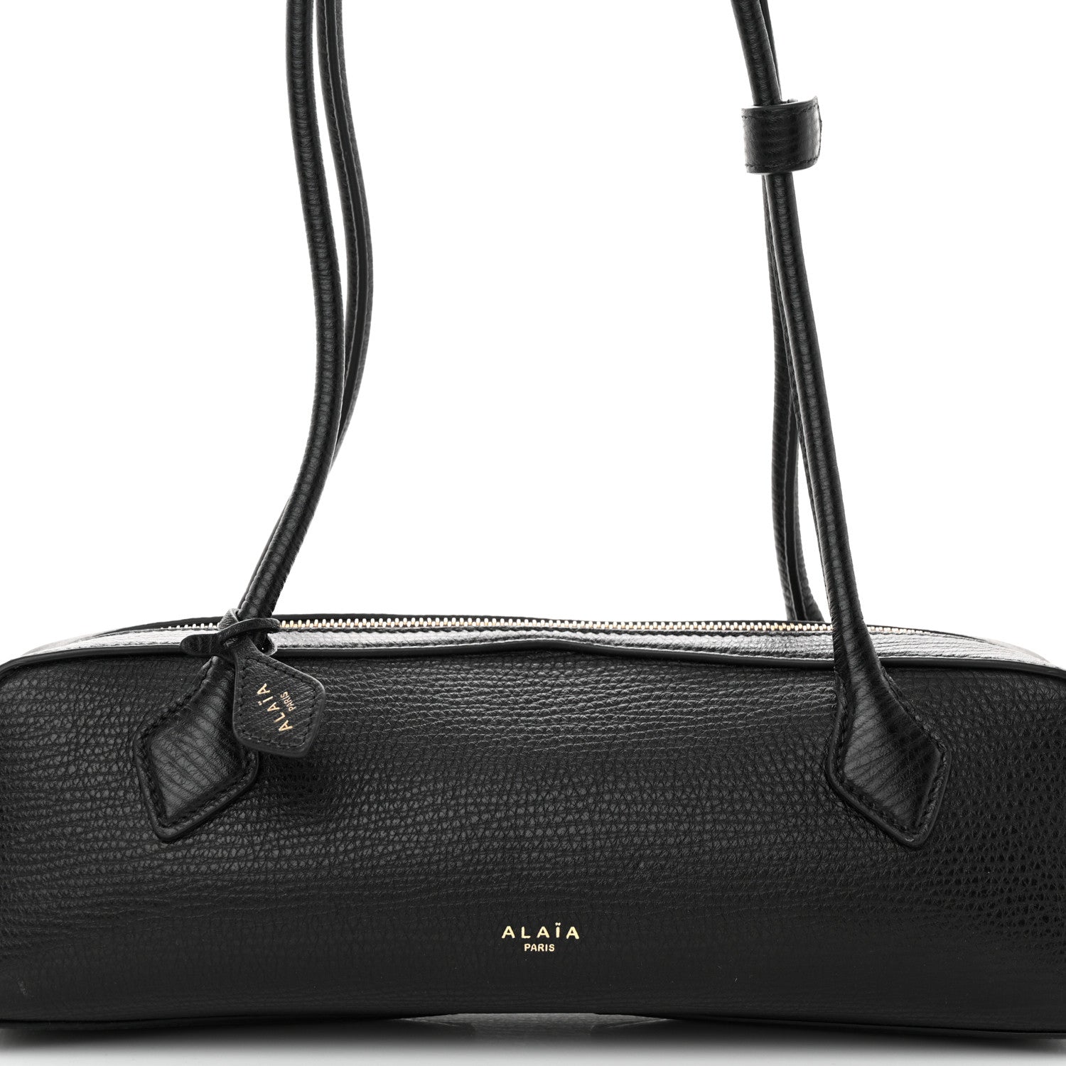 Alaia Goatskin Medium Le Teckel Bag Black 9 of 12