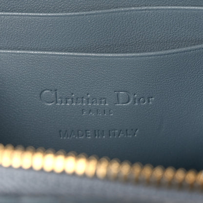 Christian Dior Lambskin Cannage Lady Dior Phone Holder Cloud Blue 5 of 9