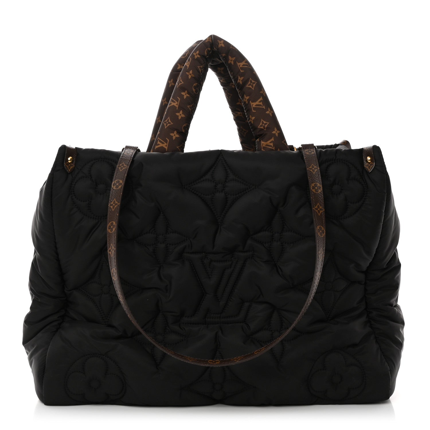 Louis Vuitton Econyl Monogram Pillow Giant Onthego GM Black 1 of 9