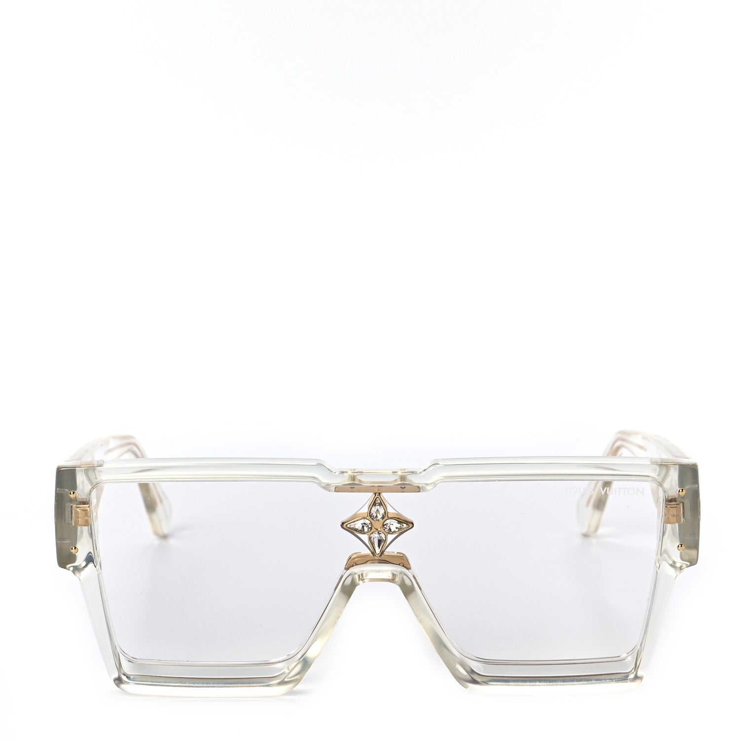 Louis Vuitton Cyclone Sunglasses Z1642W Transparent 2 of 8