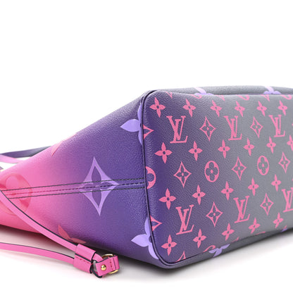 Louis Vuitton Monogram Giant Spring In The City Neverfull MM Midnight Fuchsia 8 of 10