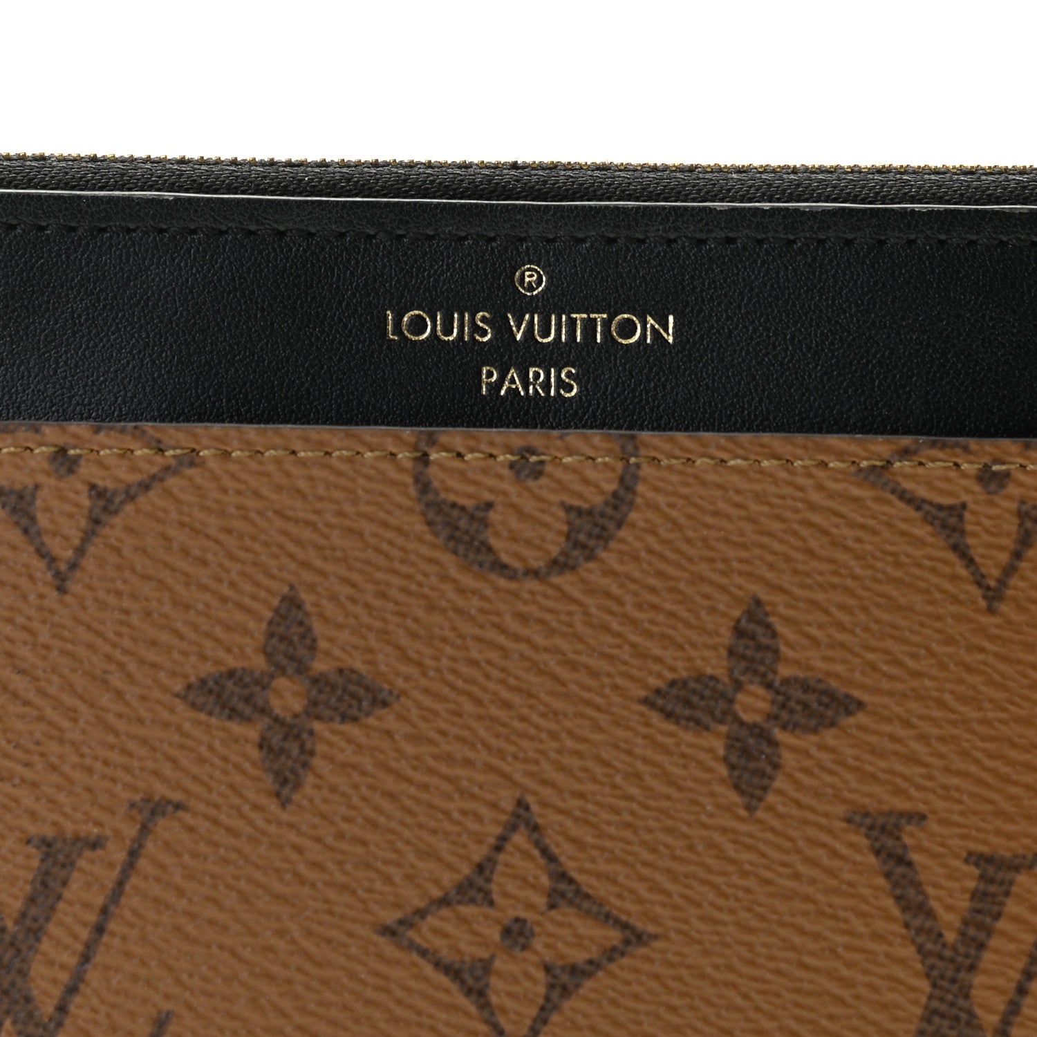 Louis Vuitton Reverse Monogram Slim Purse 2 of 10