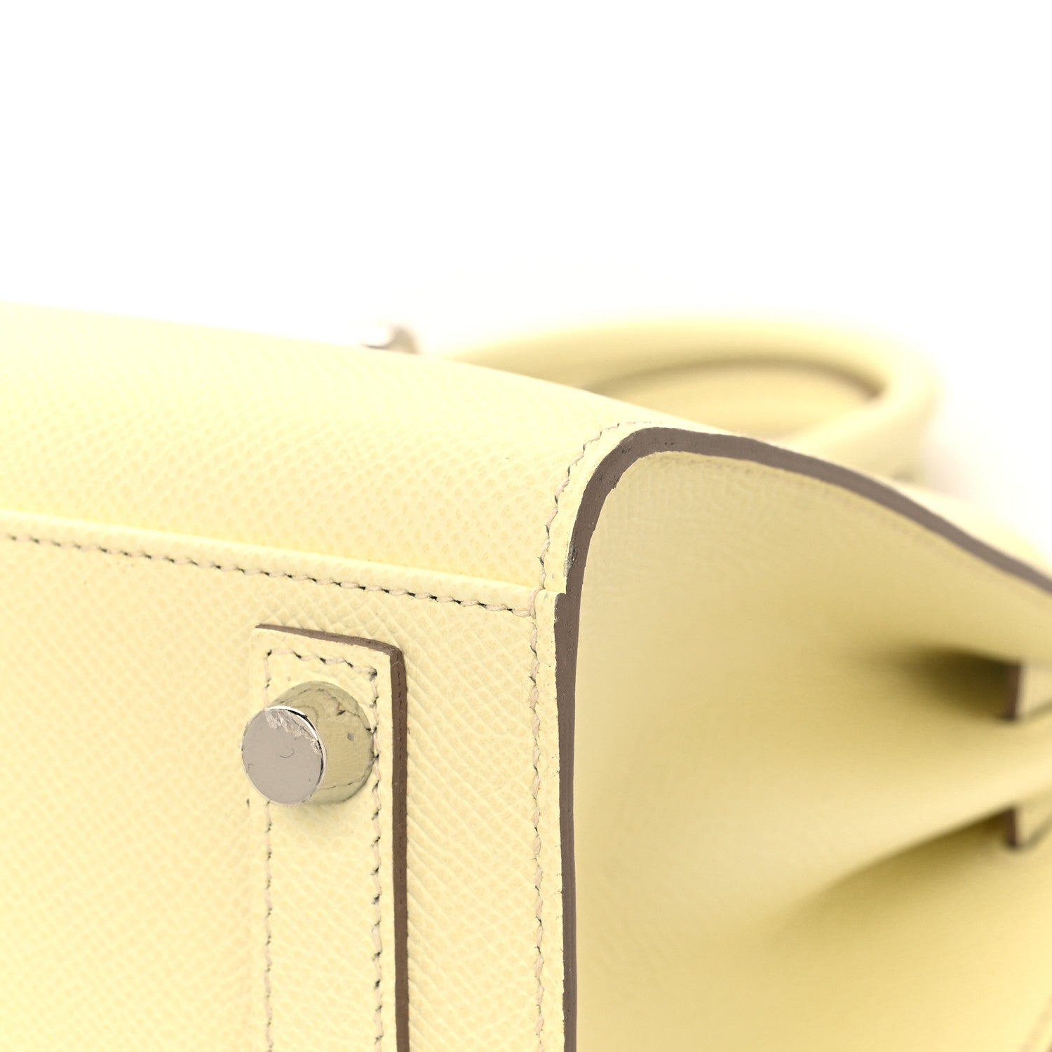 Hermes Epsom Birkin Sellier 25 Jaune Milton 9 of 12