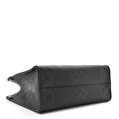 Louis Vuitton Empreinte Monogram Giant Onthego PM Black 4 of 9