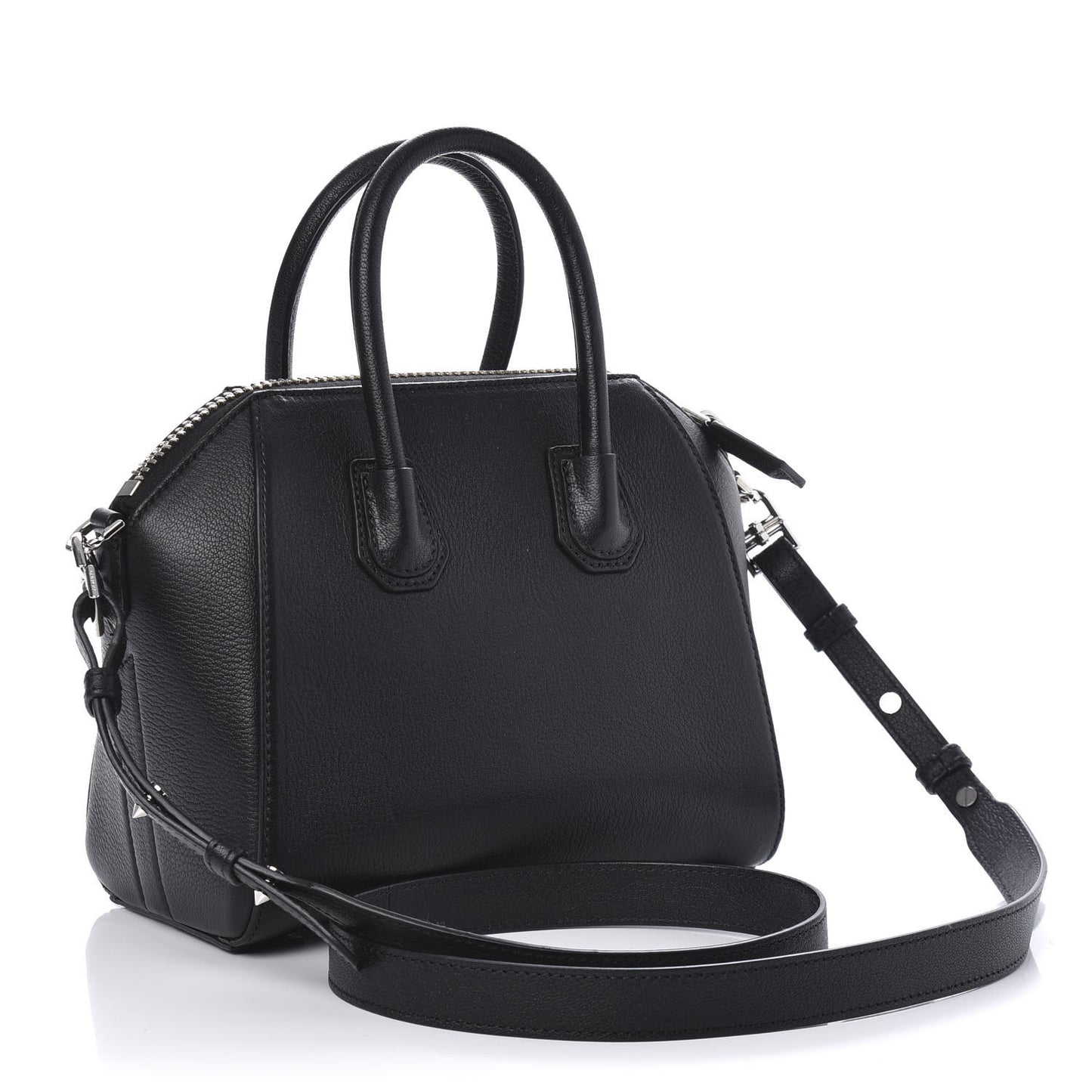 Sugar Goatskin Mini Antigona Black