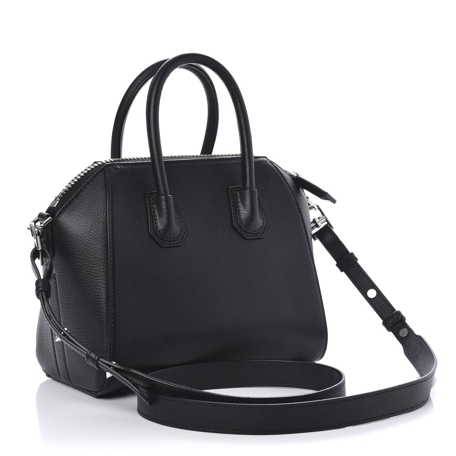 Givenchy Sugar Goatskin Mini Antigona Black 3 of 10