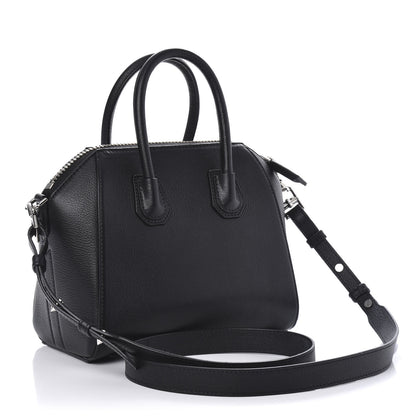 Givenchy Sugar Goatskin Mini Antigona Black 3 of 10