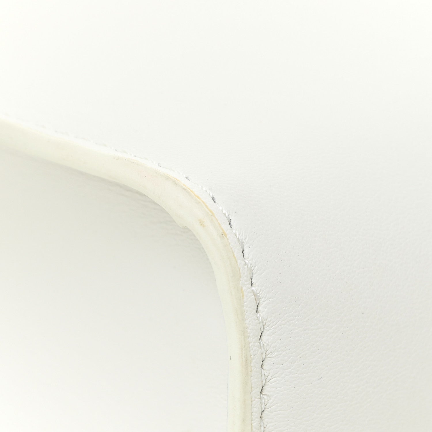 Celine Smooth Calfskin Cuir Triomphe Shoulder Bag White 12 of 21