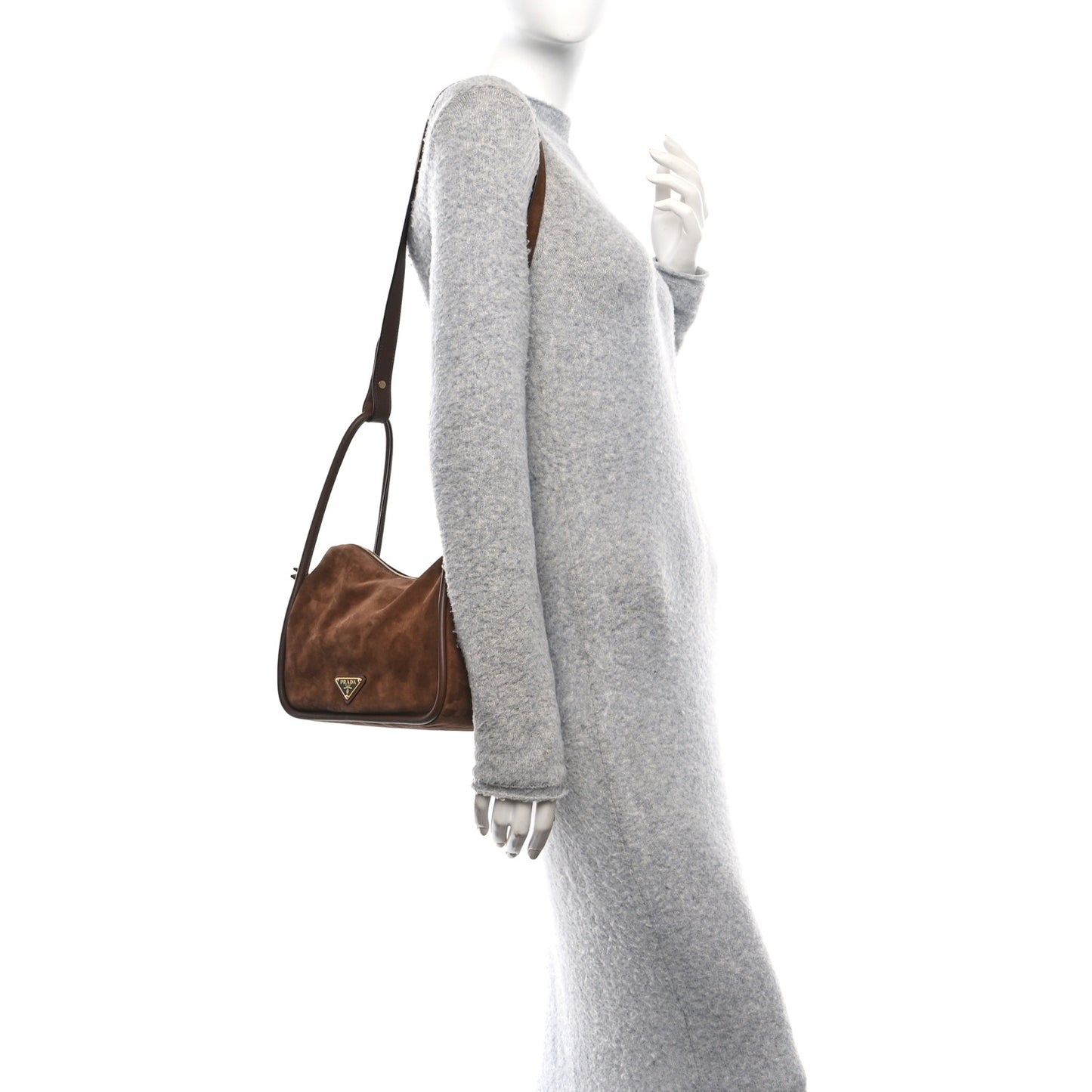 Camoscio Darling Shoulder Bag Cocoa Brown