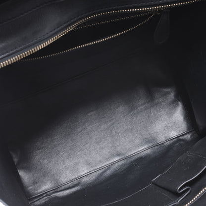 Celine Smooth Calfskin Mini Luggage Black 5 of 7